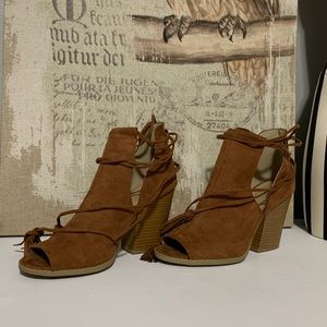 Open Toe Ankle Boot